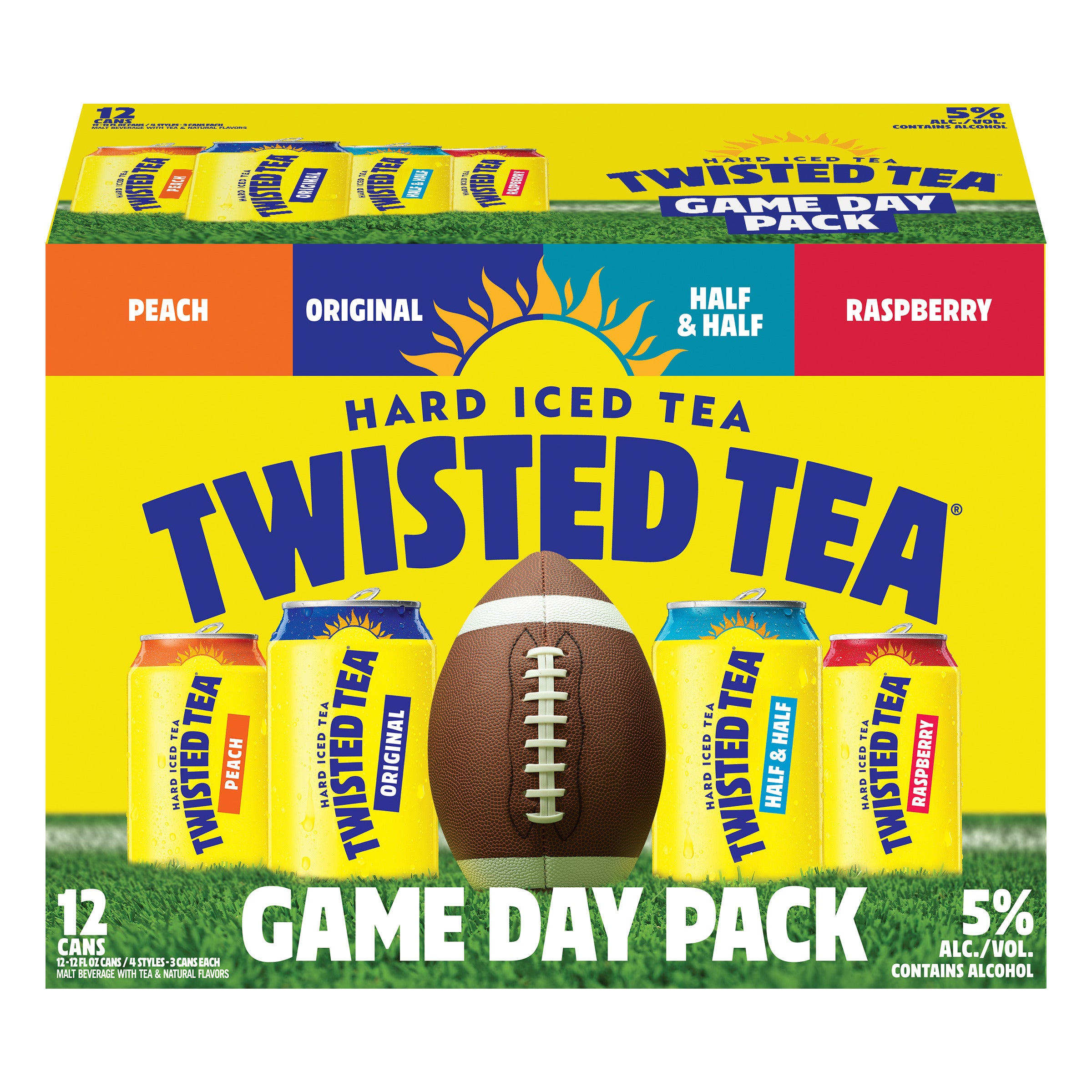 Twisted Tea Hard Iced Tea Party Pack, 12 pack, 12 fl oz
