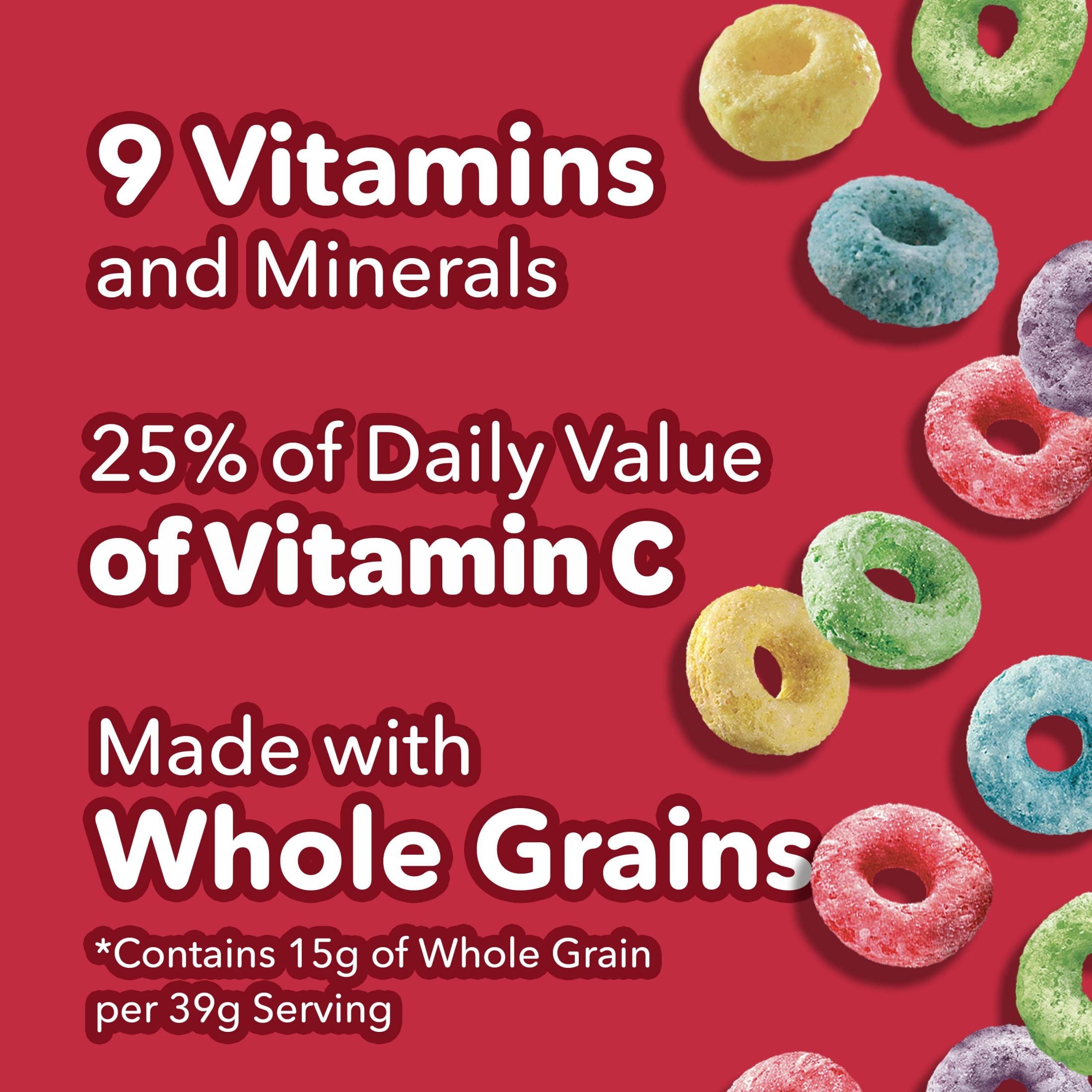 Kellogg's Froot Loops, Cereal para Niños, 16.6 oz