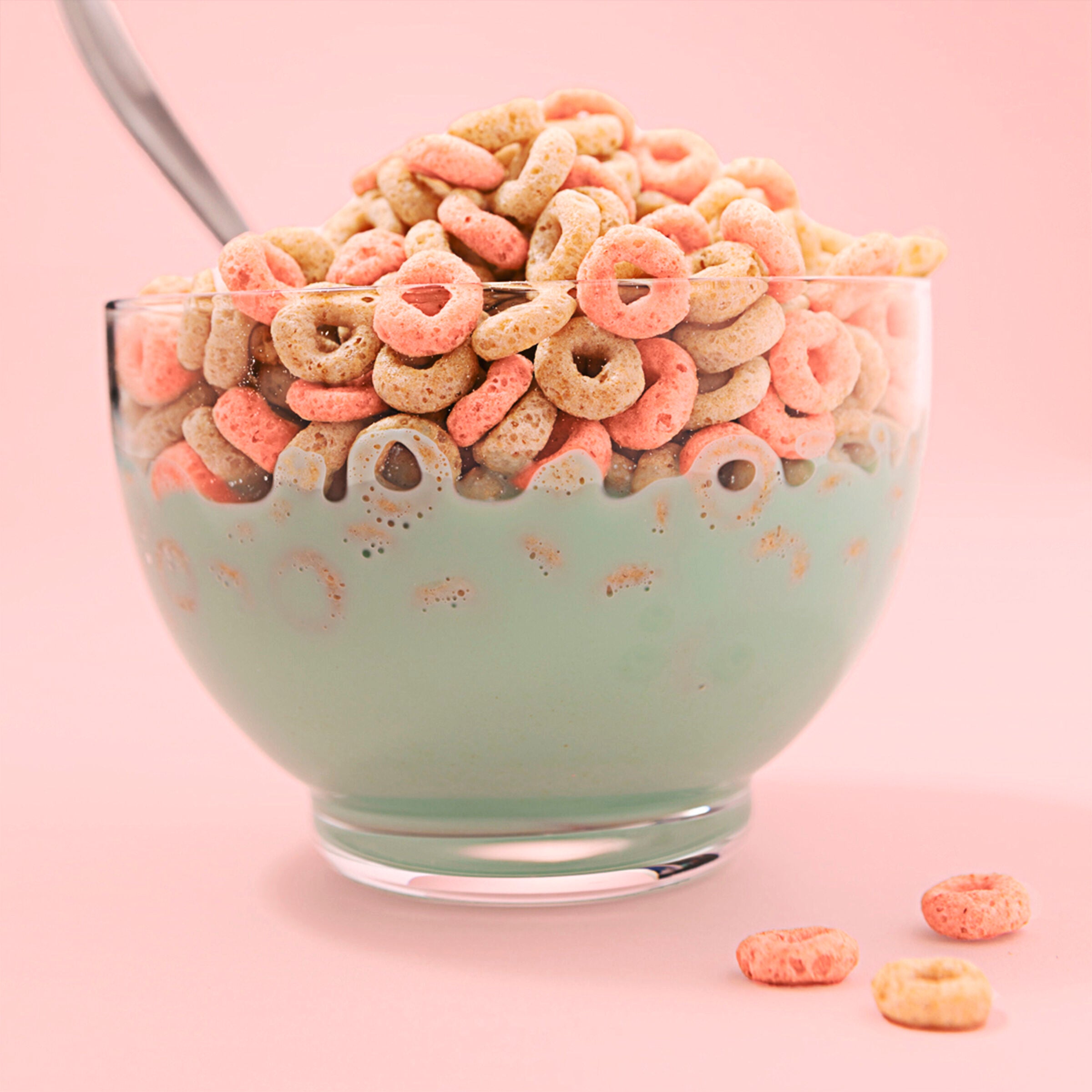 Cheerios de Fresa y Plátano, Tamaño Familiar, 19 OZ