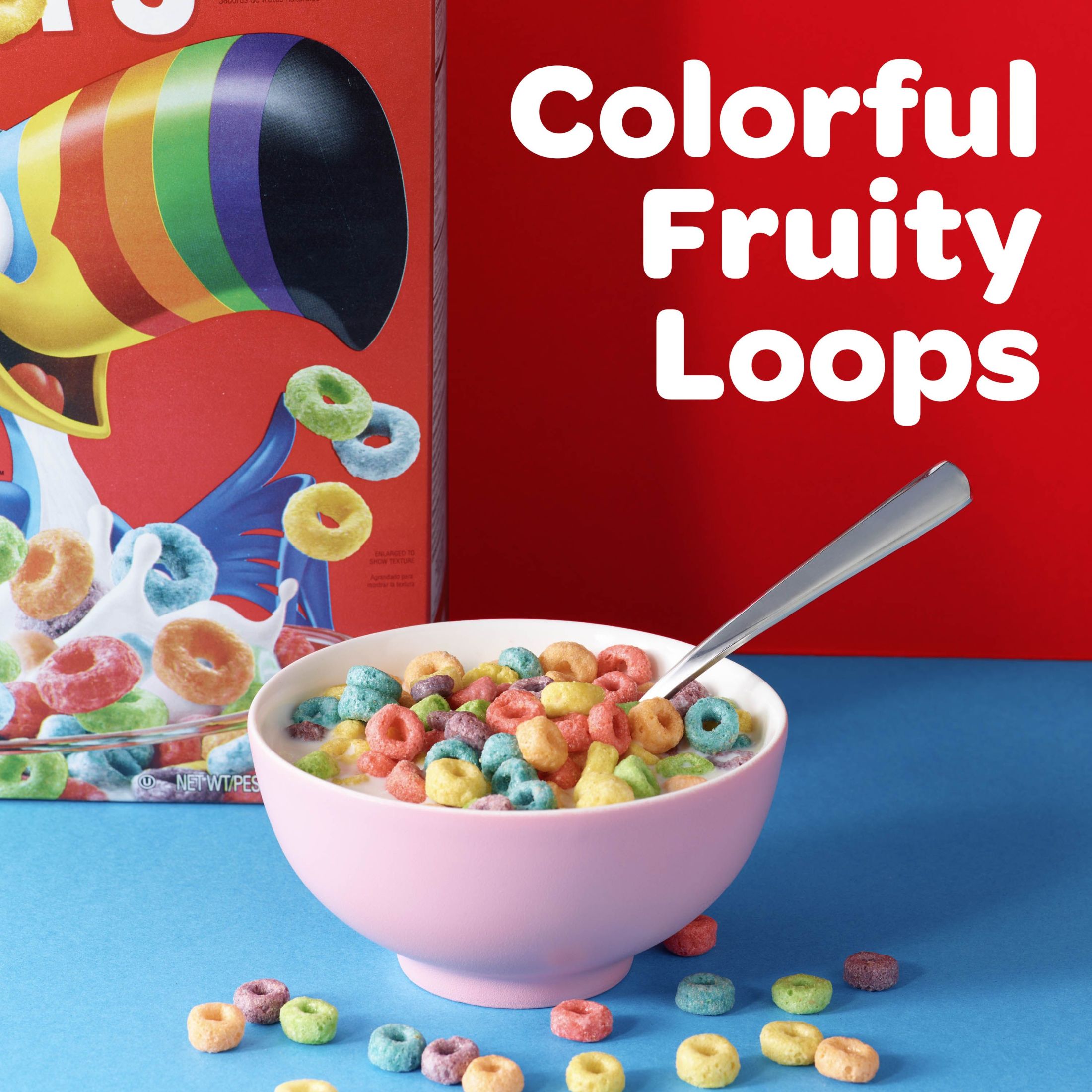 Kellogg's Froot Loops, Cereal para Niños, 16.6 oz