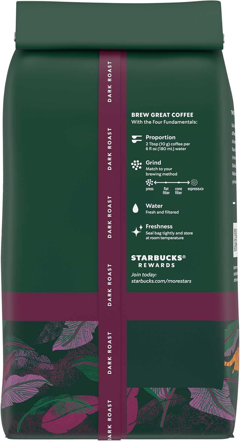 Starbucks Full Bean Coffee Sumatra Dark Roast