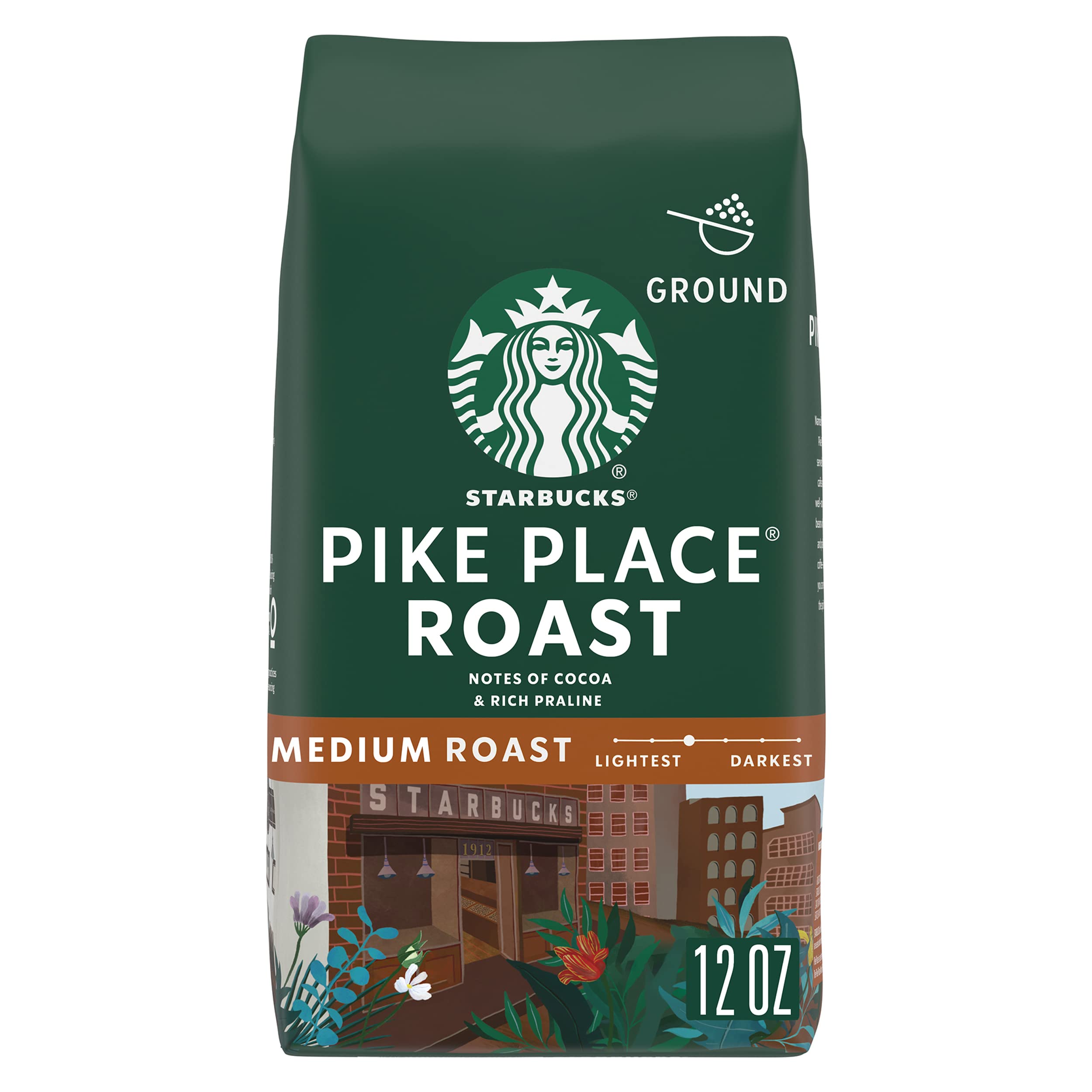 Starbucks Ground Coffee Pike Place Medium Roast