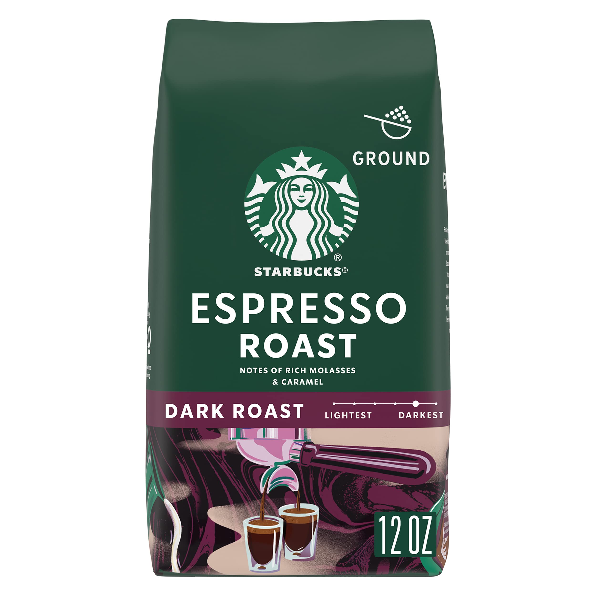 Starbucks Espresso Roast Ground Coffee