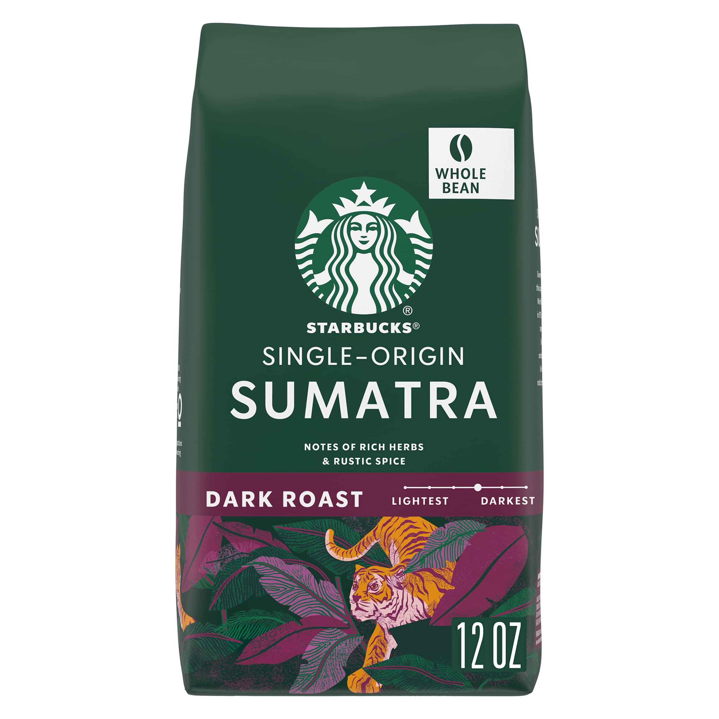 Starbucks Coffee Whole Bean Sumatra