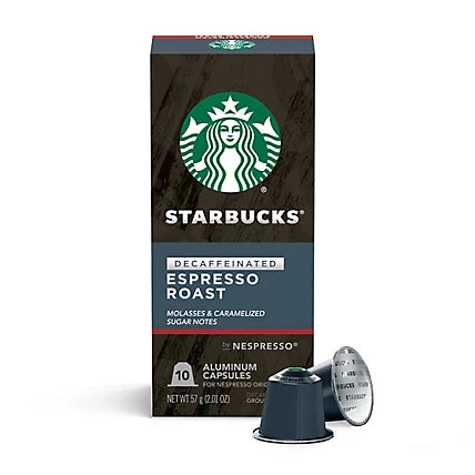 Starbucks Café Decaf Capsules/Pods Espresso Blonde Roast