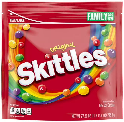 Skittles Family Variety of Flavors