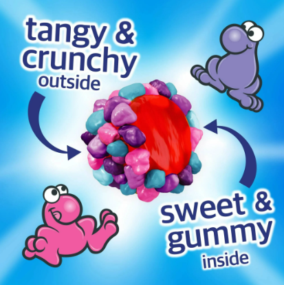 Dulces NERDS Gummy Clusters Very Berry 227gr.