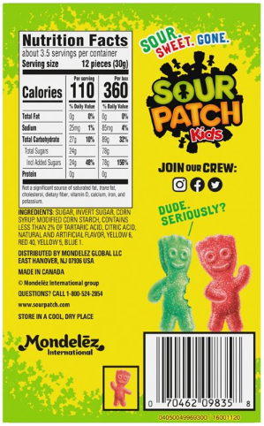 Sour Patch Kids 99gr