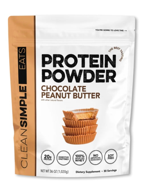 Clean Simple Eats Proteína en Polvo - 10+ Sabores - 34.9oz/30 Porciones