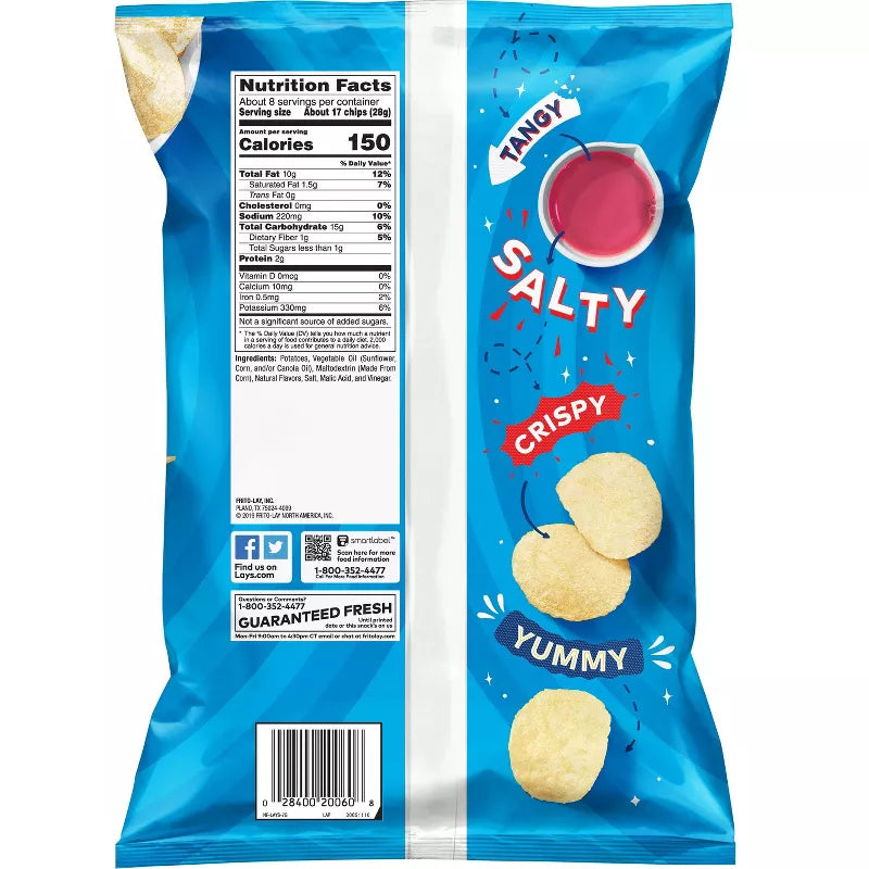 Lay's Salt & Vinegar Potato Chips
