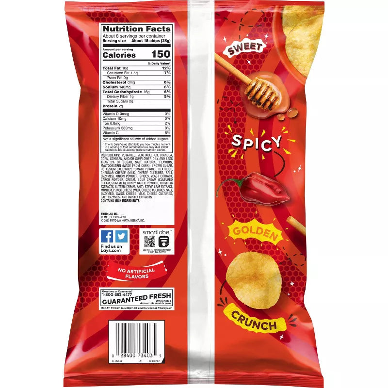 Lay's Sweet & Spicy Honey Potatoes