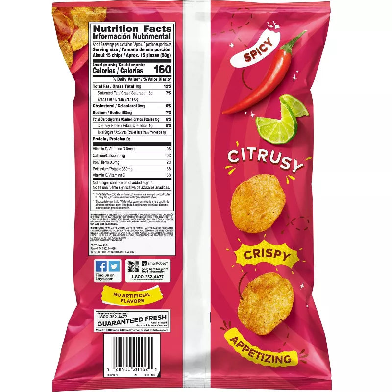 Lay's Chili Lemon Potato Chips