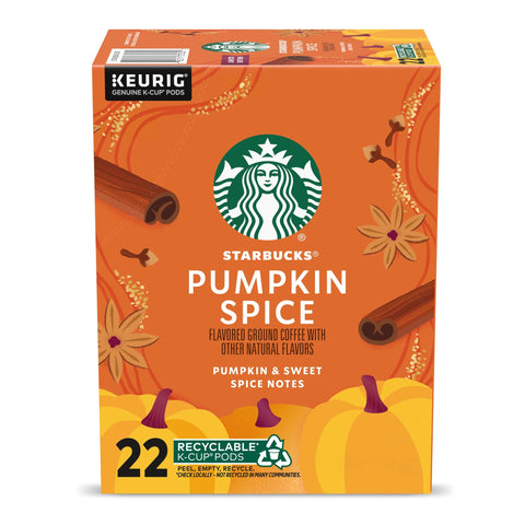 Starbucks Pumpkin Spice Café Keurig K-Cups 22pz
