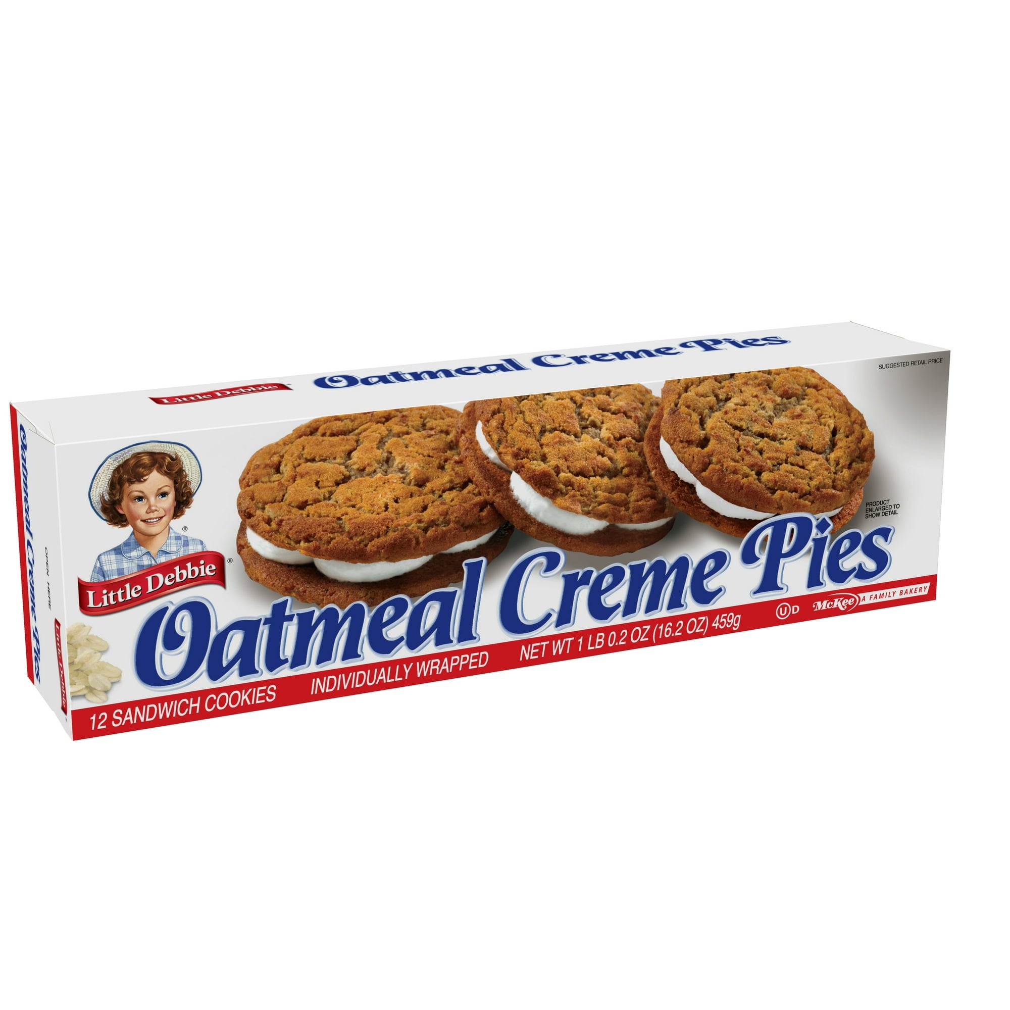Little Debbie Oatmeal Creme Pies Paquete Familiar