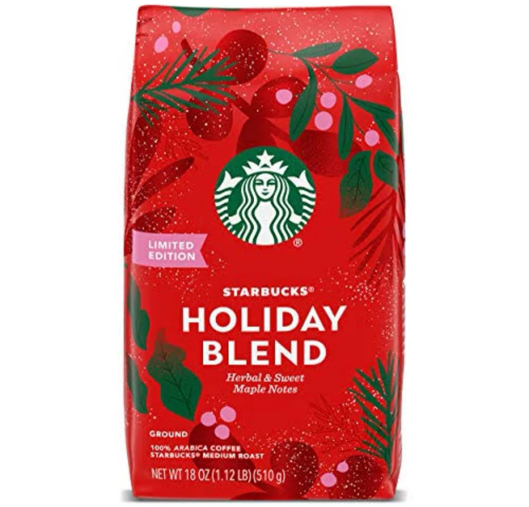 Starbucks Holiday Blend Ground Coffee
