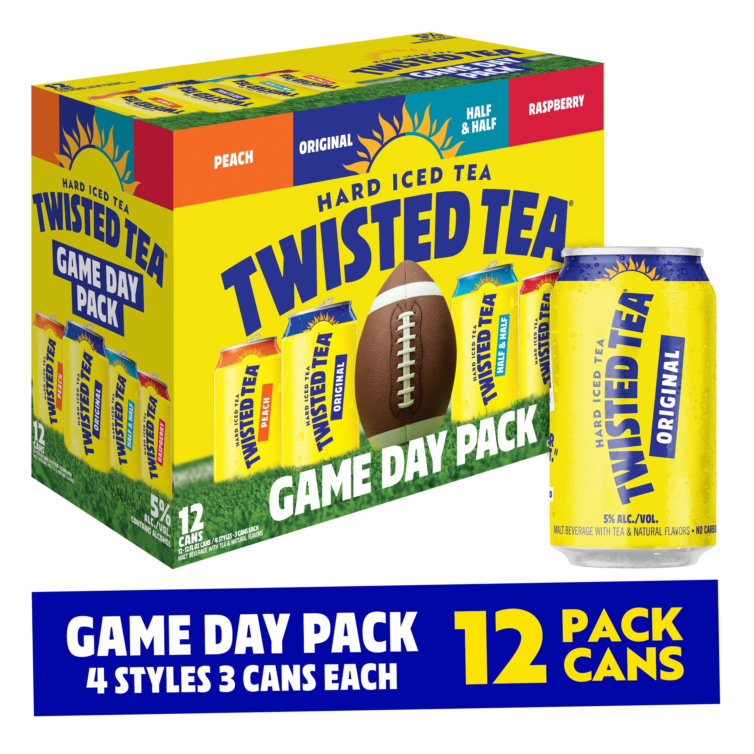 Twisted Tea Hard Iced Tea Party Pack, 12 pack, 12 fl oz