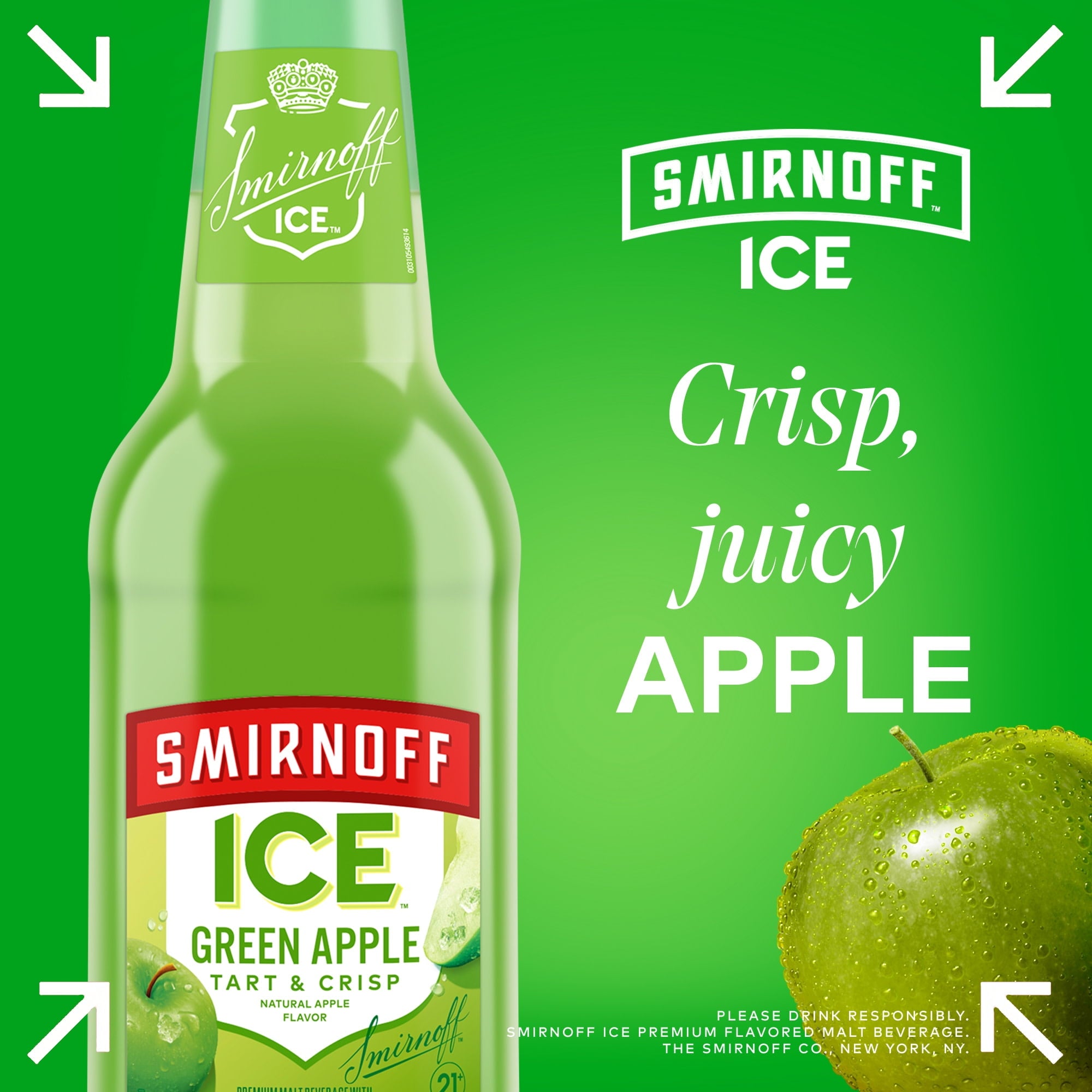 Smirnoff Ice Paquete Fiesta Variedad de Sabores, 12 Pack, 4,5 % de Alcohol
