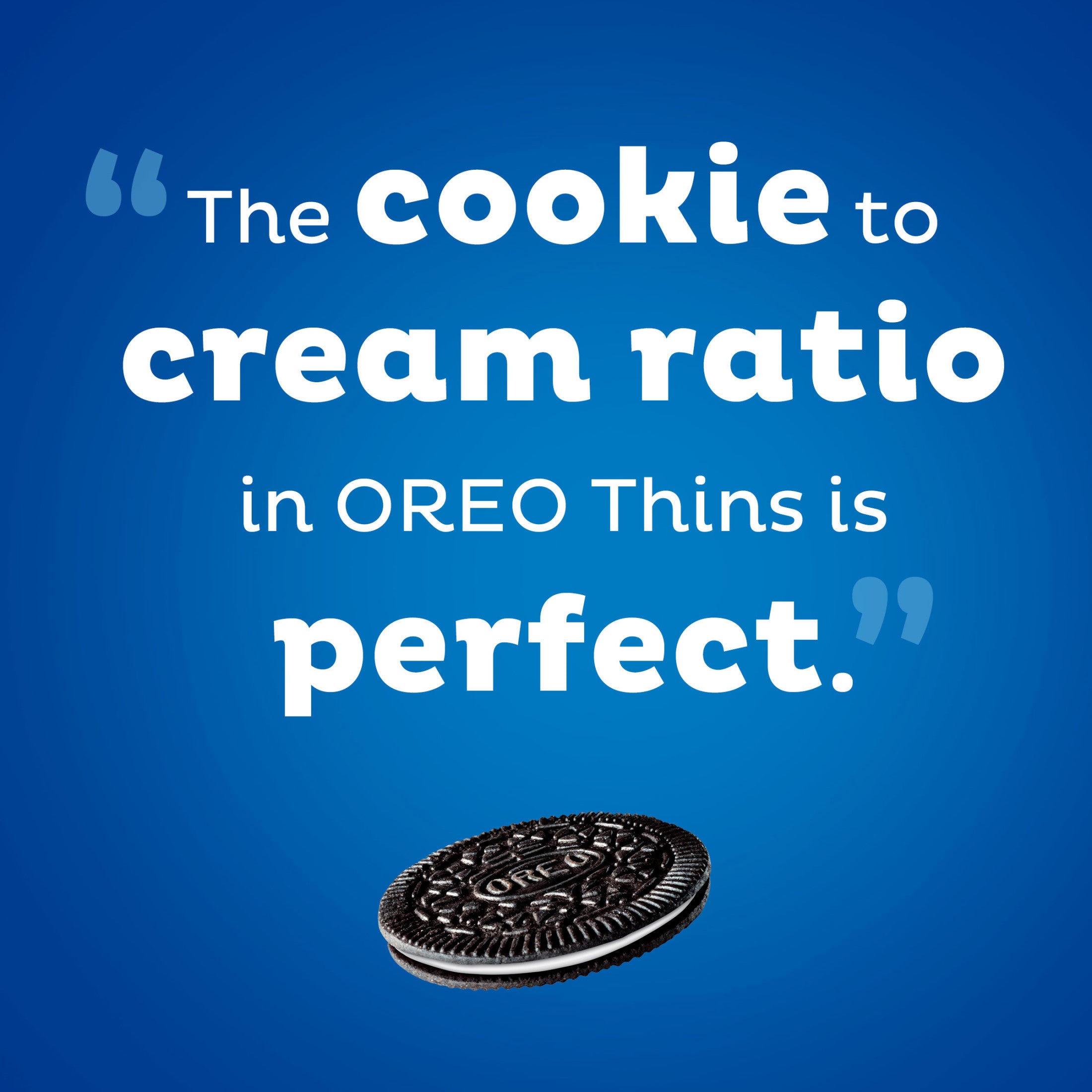 OREO Thins Galletas de Chocolate Finas, Tamaño Familiar, 11.78 oz