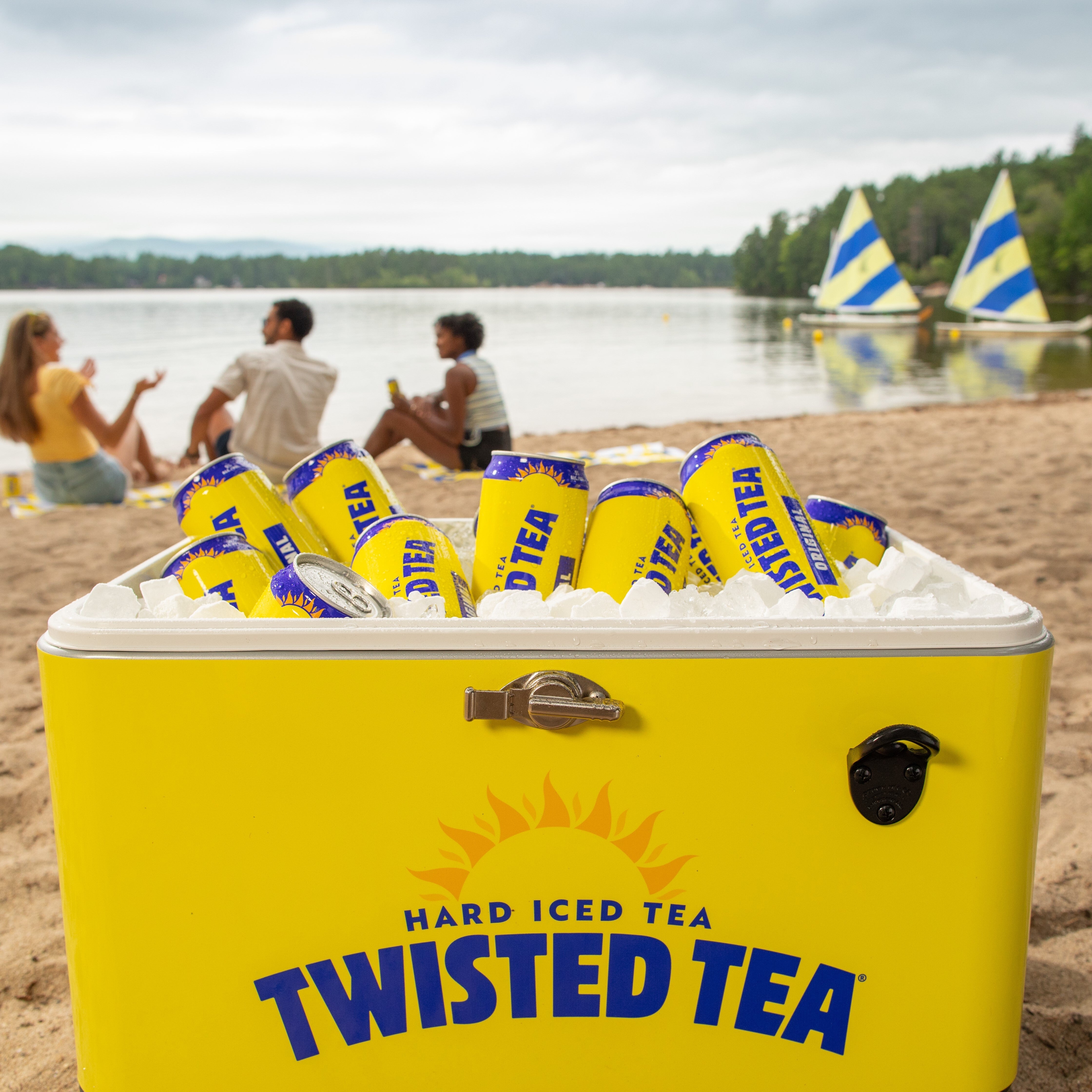 Twisted Tea Original Té Helado Paquete de 12, 5 % de Alcohol